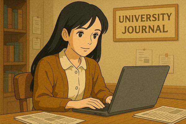 사진=챗GPT가 대학생 여성의 모습을 지브리 스타일로 생성한 이미지